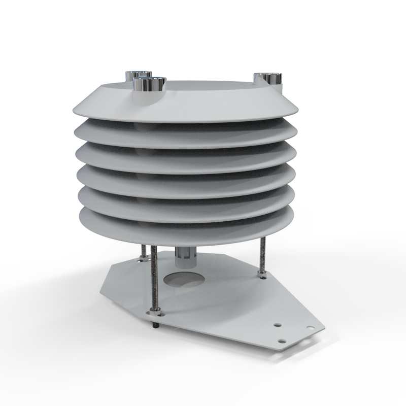 六要素百葉箱傳感器產(chǎn)品結(jié)構(gòu)圖