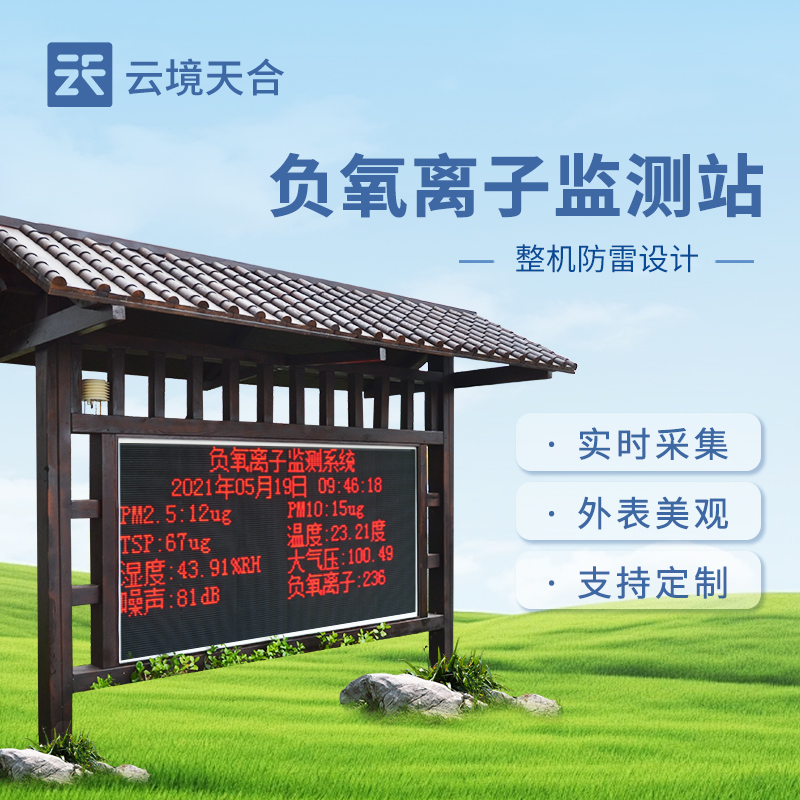 負氧離子監(jiān)測站的建設(shè)與發(fā)展